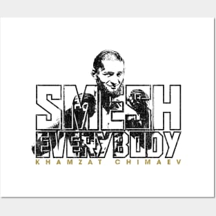 Smesh Everybody - Khamzat Chimaev (Variant) Posters and Art